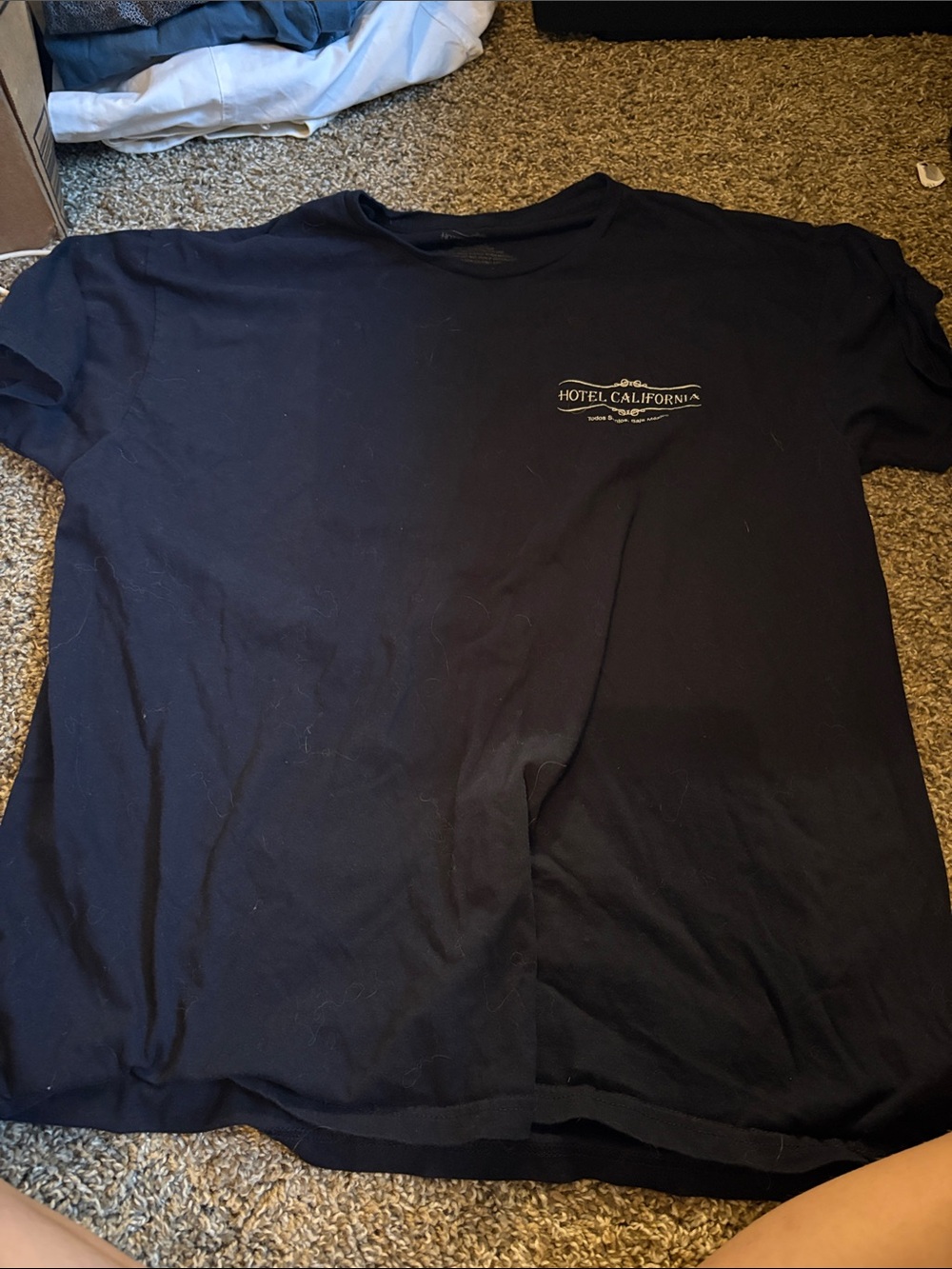 Black Men's Short Sleeve Tee